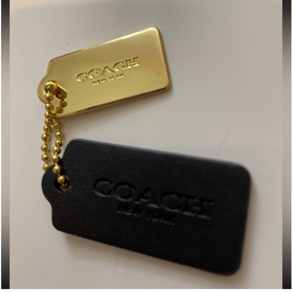 Coach dog tags NEW